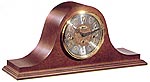 Hermle 21134-N90340 "Laurel" Windup Chiming Mantel Clock, Cherry