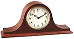 Hermle 21135-N9Q "Sweet Briar" Battery-Operated Chiming Mantel Clock, Cherry
