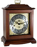 Hermle 22518-N90340 "Austen" Chiming Windup Mantel Clock, Cherry