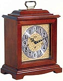 Hermle 22518-N90340 "Austen" Chiming Windup Mantel Clock, Cherry