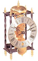 Hermle 22734-000701 "Galahad II" Windup Antique Style Skeleton Table Clock