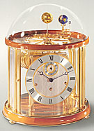 Hermle 22805-160352 Tellurium I, Cherry and Brass