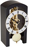 Hermle 23015-740721 "Patterson" Windup Table Clock, Black