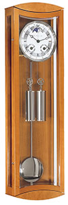 Hermle 70650-160058 "Mornington" Complex Calendar Clock, Cherry