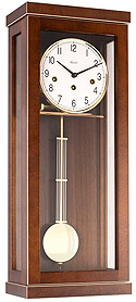 Hermle 70989-030341 "Carrington" Wall Regulator, Walnut, Westminster