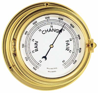 Hermle 90007-000040 Small Barometer