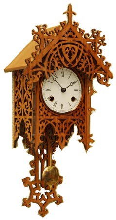 How to Build Fretwork Clock Patterns PDF Plans