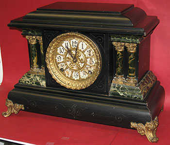 Acton Key Wound Mantel Clock by Hermle