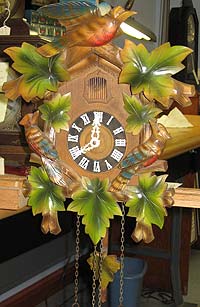 Schatz multi color cuckoo clock