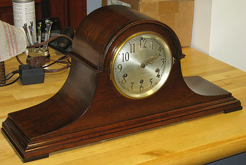 Seth Thomas Number 124 tambour chime clock