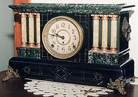 Seth Thomas 6 pillar adamantine clock