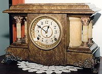 Seth Thomas 4 pillar adamantine clock