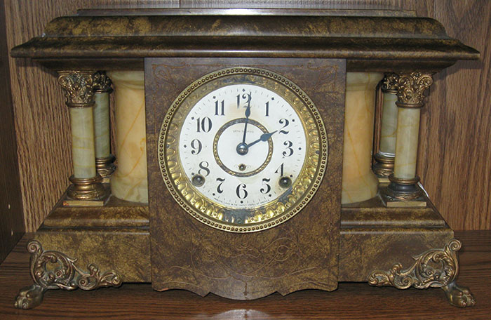 Seth Thomas Antique Mantle Clock For Sale