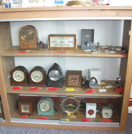 Vintage Alarm And Small Clocks For Sale At Bill's Clockworks